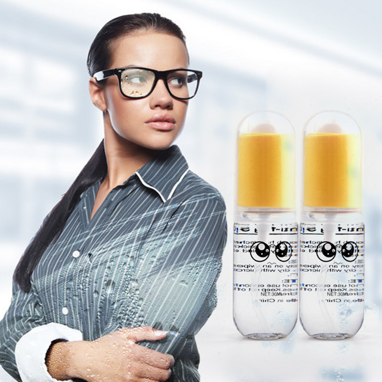 Spray anti-buée et chiffon Eye Glass anti-buée