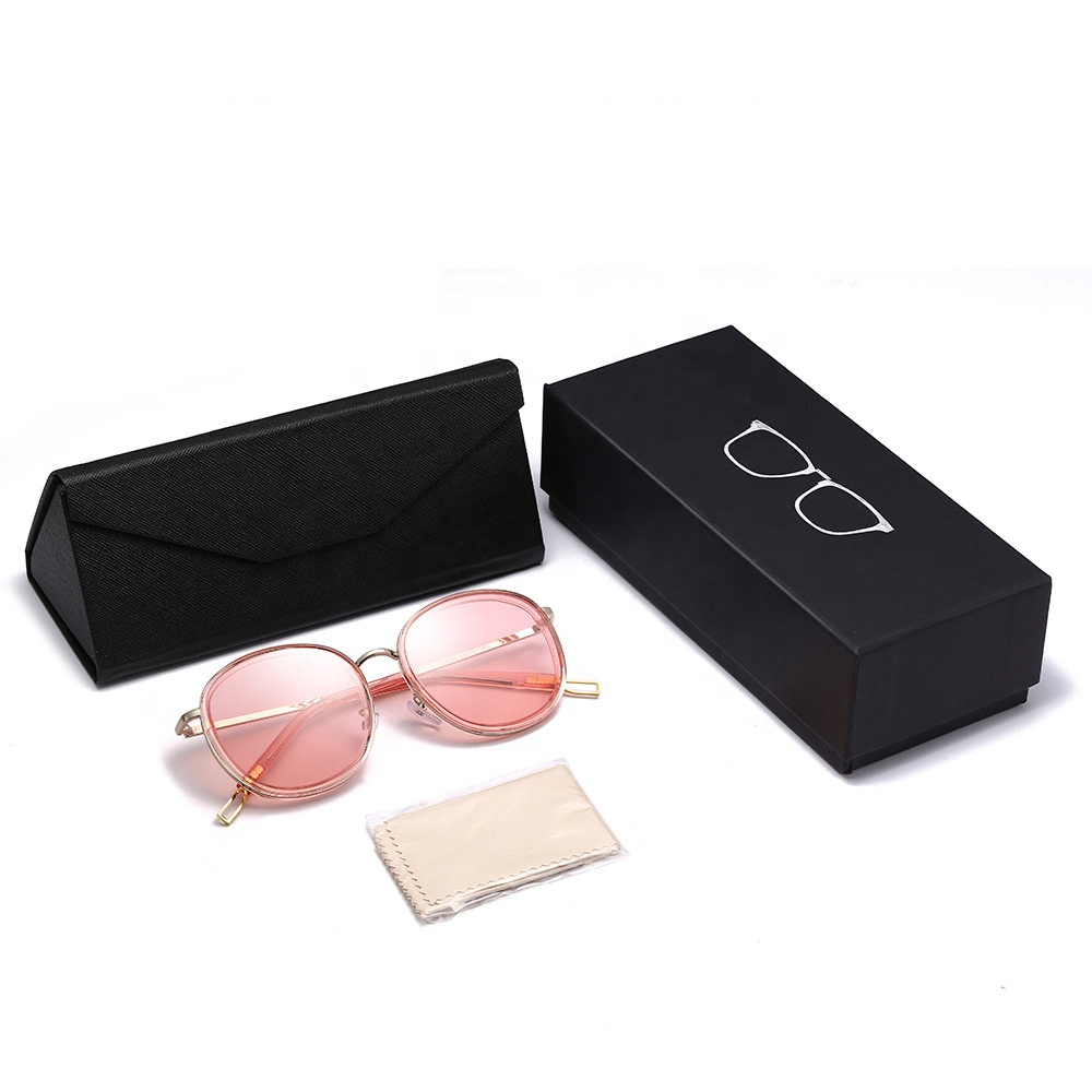 2022 Boîte d'emballage de lunettes de soleil personnalisées populaires Étui à lunettes de luxe