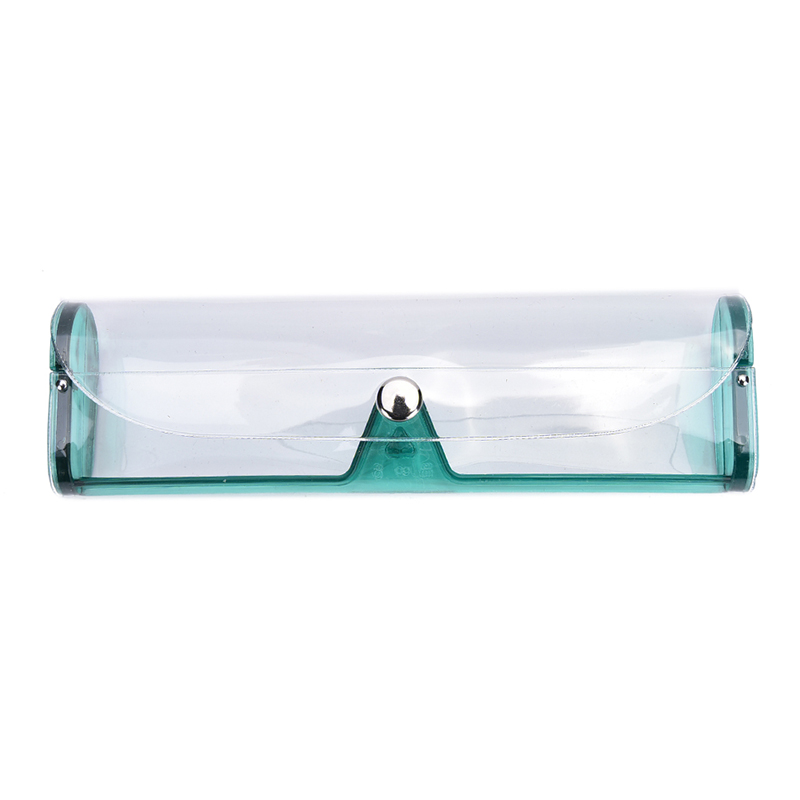 Étui à lunettes en plastique transparent pour lunettes de lecture en pvc