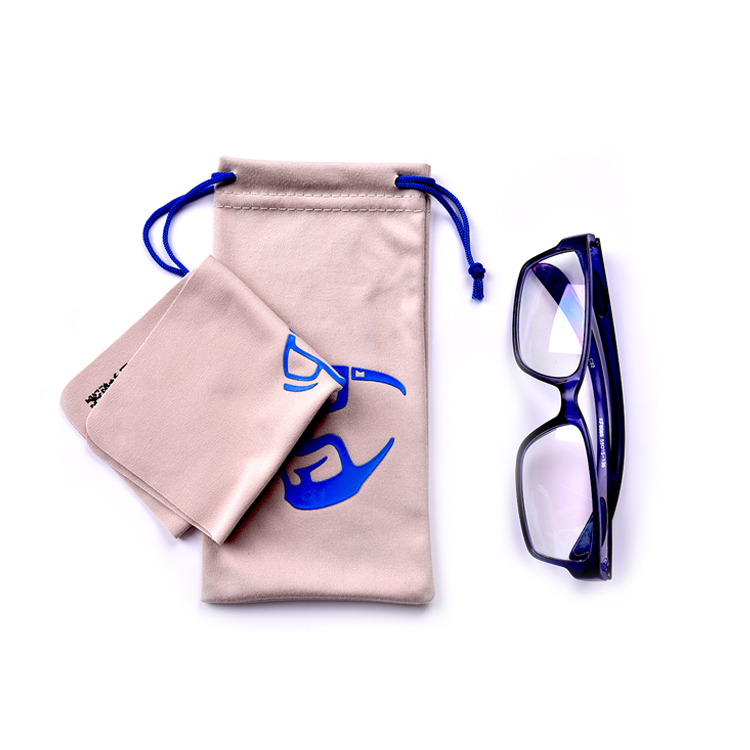 Sérigraphie pochette souple pour sac à lunettes avec personnalisé