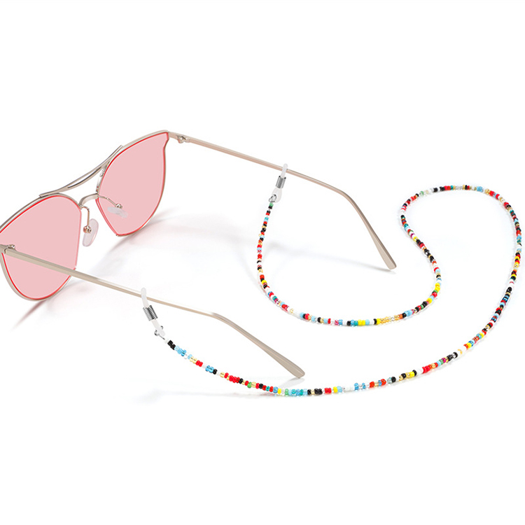 Jiaqi Accessoires de lunettes Perles Lunettes de soleil Cordon Lunettes Chaînes et cordons